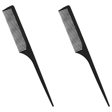 KAI 貝印 可折尖尾梳 HL-0051  黑色  2支