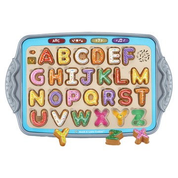 LeapFrog 跳跳蛙 ABC 甜點烘焙師  字母發音顏色認知玩具  1盒  26