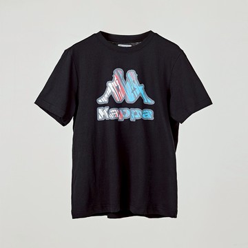 【Kappa】彩色logo印花棉質T-shirt（男女適穿）