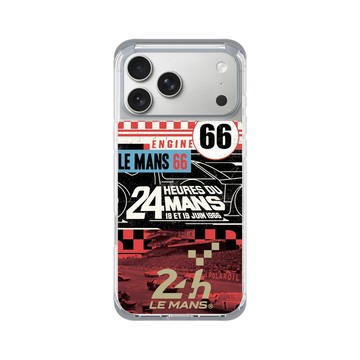 iPhone 17 Pro Max ClearX (MagSafe 兼容) 霜透灰 - 24 Hours of Le Mans - Le Mans 66 Poster