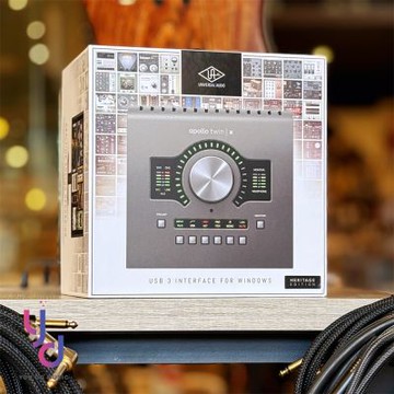 UA Apollo Twin X USB C Heritage Edition 頂級 錄音介面 公司貨