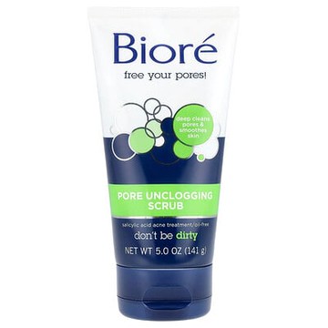 Biore, 毛孔疏通磨砂，5 盎司（141 克）