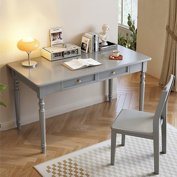 HappyLife 實木美式書桌 100×60×75cm Y11454