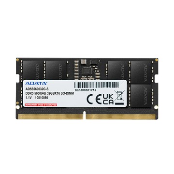ADATA DDR5 5600 32GB 筆記型記憶體(AD5S560032G-S)