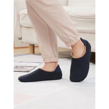 冬天暖腳寶男毛線保暖防滑地板襪套加絨加厚室內居家鞋襪暖腳神器