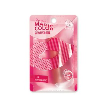 日本Mentholatum曼秀雷敦-Magic Color粉漾變色潤唇膏1入/袋-玫瑰粉(植萃複方長效滋潤護唇棒,可疊擦唇部保養)