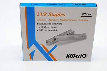 KW-triO 可得優 00238 23/8號訂書針 (10小盒入)【APP滿額下單10%點數(單一帳號最高5000點)】1/31止