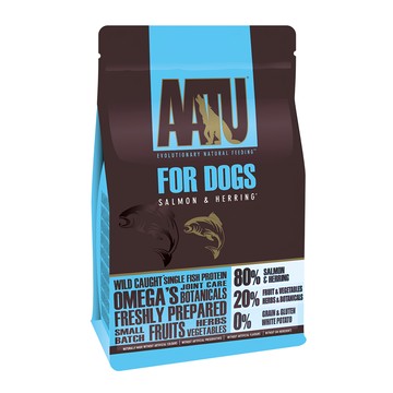 AATU 奧圖 全齡犬 80%無穀全齡犬糧 乾飼料  鮭魚  10kg  1袋