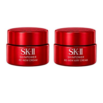 SK-II 肌源賦能煥顏活膚霜15g*2 (經典版/輕盈版任選) 百貨專櫃貨