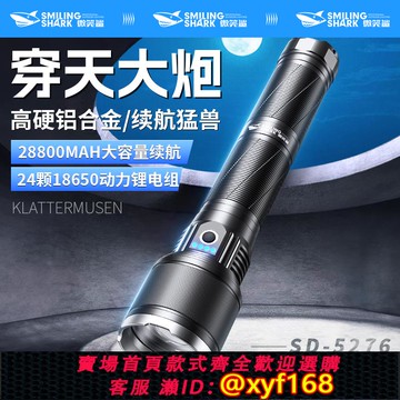 {可打統編 保固一年}雷龍強光手電筒戶外超長續航激光遠射2025新款充電式巡邏超級特亮