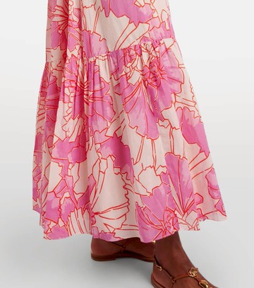 Poupette St Barth Suzanne off-shoulder cotton maxi dress