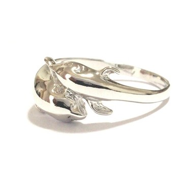 母子海豚親密戒指