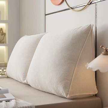 三角靠墊抱枕床頭靠包辦公椅沙發小腰靠背榻榻米靠枕飄窗墊可拆洗