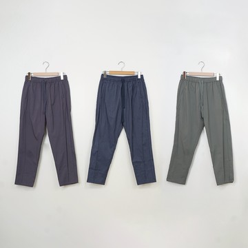 【Dailo】立褶顯瘦涼感經彈長褲 藍 綠 灰