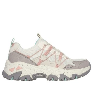 Skechers 思克威爾 D'Lites Hiker [180129NTMT] 女 登山鞋 戶外鞋 越野鞋 米 紫