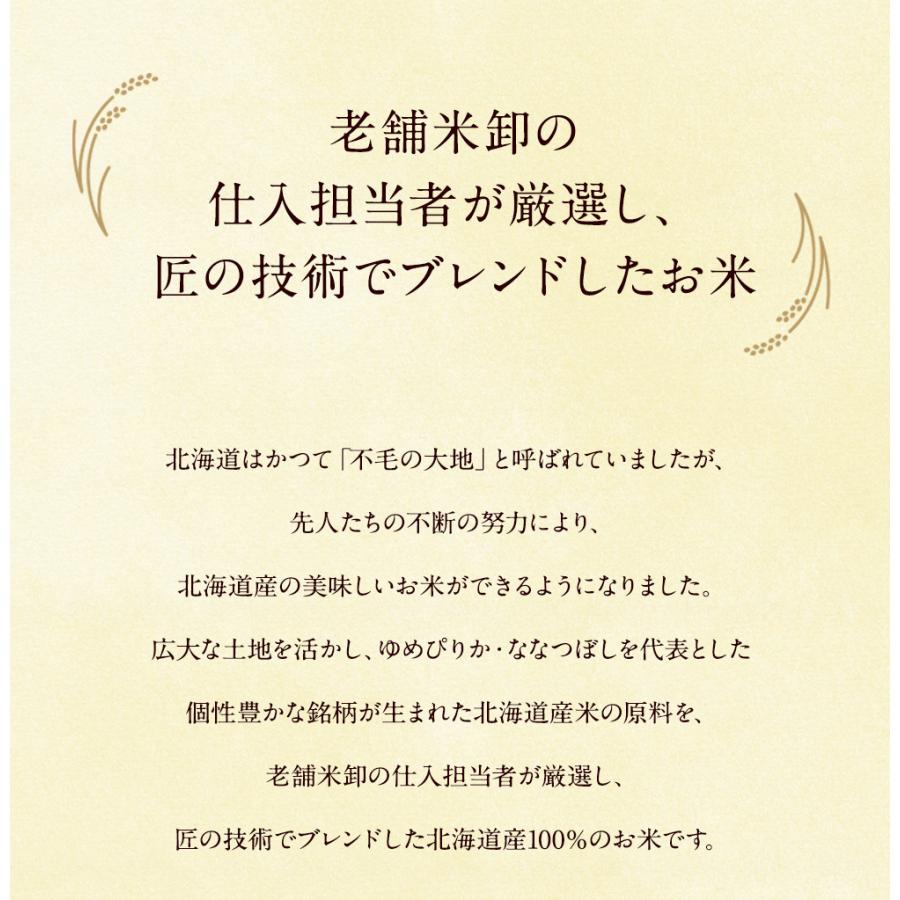 北海道産100% 北海道のお米 10kg (5kg×2袋）  送料無料 複数年度産 国産 ブレンド米 精米 お米 米 5kg（北海道・沖縄別途送料）（配達日・時間指定は不可）