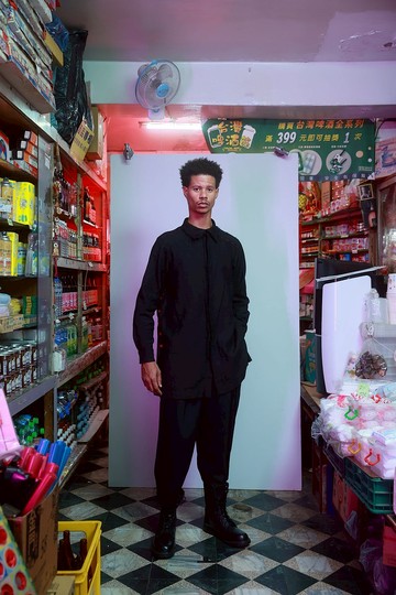 21AW INF 脇邊電繡Grunge襯衫