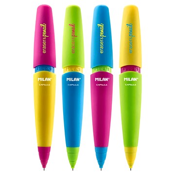 MILAN CAPSULE 撞色積木自動鉛筆  0.7mm  4支