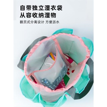 SUIY干濕分離游泳專用包防水大容量女式專業訓練健身裝備大收納袋