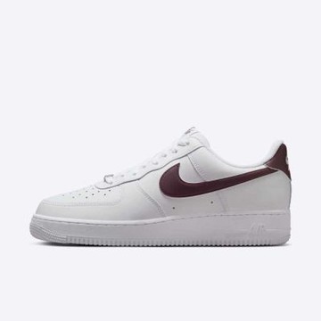 Nike Air Force 1 07 [FJ4146-112] 男 運動休閒鞋 舒適 穿搭 低筒 白 酒紅