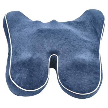 西格傢飾 人體工學高密度護腰記憶棉靠墊  45 x 19 x 35.5cm  藏青色