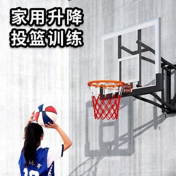 【新品上市】壁掛籃筐成人戶外籃球架家用掛式可升降標準室內兒童籃球板籃球框