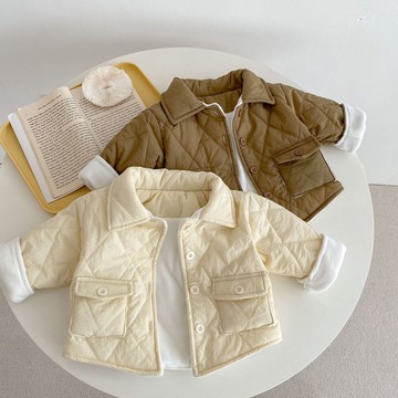 童裝 冬裝外套 男女寶寶棉服 嬰兒刷毛外套 嬰幼兒童棉服外套 兒童加厚長袖棉服外套 嬰兒棉服外套