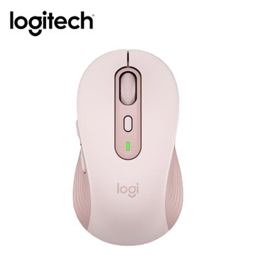 羅技Logitech多工靜音無線滑鼠/M750/玫瑰粉