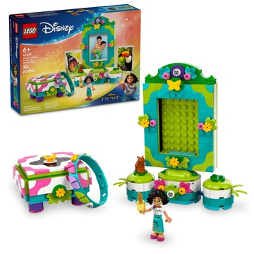 LEGO 43239 迪士尼系列  米拉貝兒的相框和珠寶盒多色  1盒