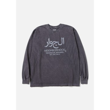 AirRoom 正品現貨 2024AW NEIGHBORHOOD NH TEE LS-15 阿拉伯文 水洗 長T 長袖