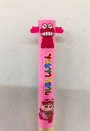 【震撼精品百貨】蠟筆小新_Crayon Shin-chan~小新兩用筆-粉#76014