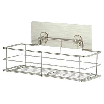 KITCHEN WAY 304不鏽鋼廚房衛浴置物架  1個  不鏽鋼色  300 x 100 x 105mm