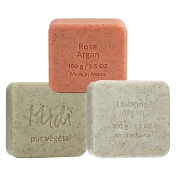 【心心哈德】Savon du Midi 手工堅果花瓣皂系列 玫瑰 / 馬鞭草 / 薰衣草 100g 附發票｜全場下殺★滿額再享折扣