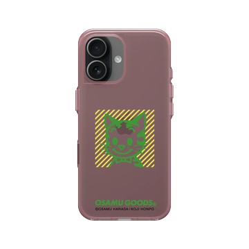 iPhone 17 Clear (相機按鈕) 晶醺玫 - OSAMU GOODS - 多彩系列-Cat