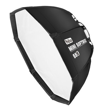 柔光箱 YnBox 55K 55cm/22in 八角攝影柔光箱,帶 Bowens Mount 可拆卸漫射器便攜包,適用於