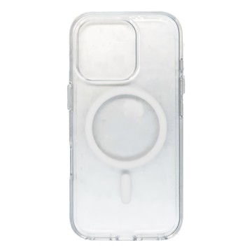 OVERDIGI Pure 磁吸晶透手機殻 適用Apple MagSafe充電器 PCTG材質 持久抗黃  iPhone 16 Pro  透明色