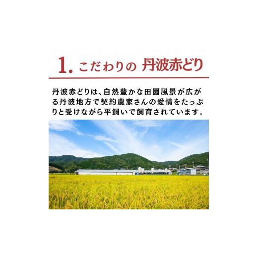 ふるさと納税 京都府 亀岡市 丹波赤どり もも肉 2kg （1kg ×2パック×12回）計24kg＜京都亀岡丹波山本＞業務用 鶏肉 鶏 モモ肉 冷凍…