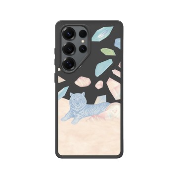 Galaxy S25 Ultra SolidSuit 黑 - 欣蒂小姐 Miss Cyndi - 夢裡的老虎