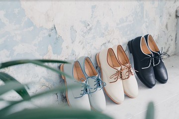 【客製化禮物】法國滾綁帶羊皮德彼鞋 |手工訂製、結婚禮物、獨家