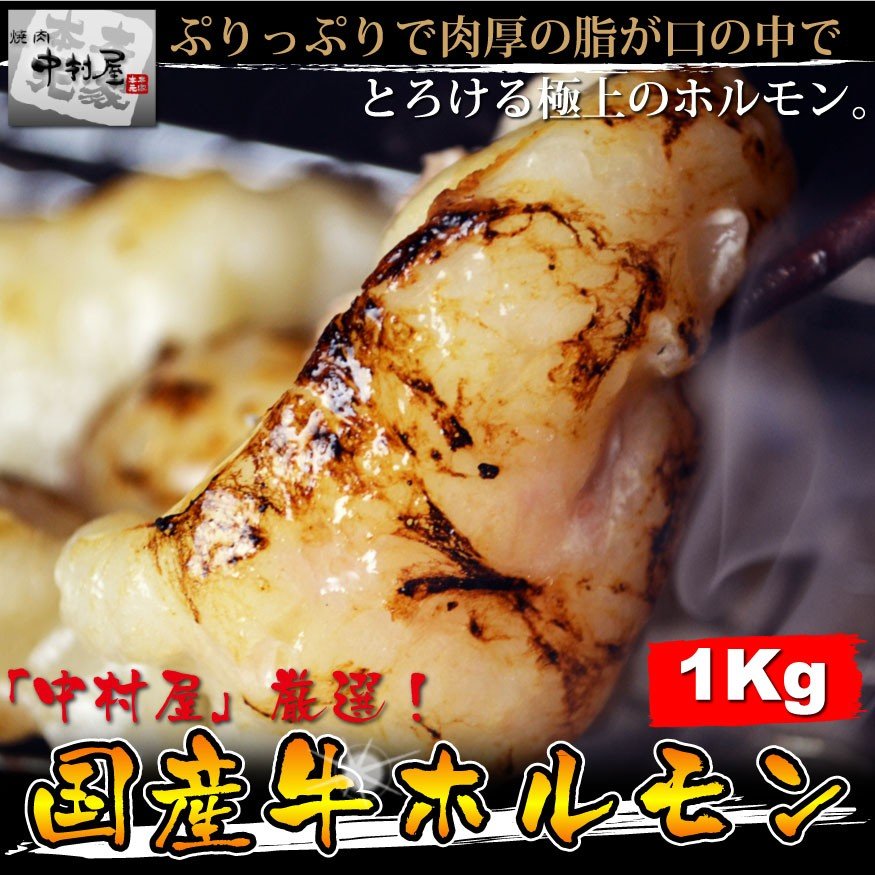 お中元 御中元 牛肉 国産牛 ホルモン 1kg メガ盛り 小腸 焼肉 バーベキュー もつ鍋 ホルモンうどん ホルモン焼き 送料無料