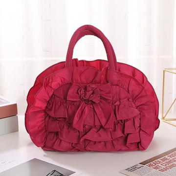 2025新款包包女百搭布包甜美淑女包可愛蝴蝶結女包韓版女包手提包