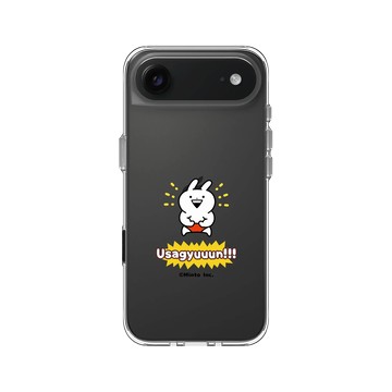 iPhone Air Clear Case（相機按鈕） 透明 - Usagyuuun 小突兔 - 太壯啦 !!!