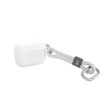 MONOCOZZI AirPods Pro1/2 霧透保護殼-短掛繩灰