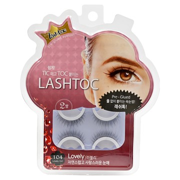 Lashtoc Season 2 免膠水重複黏貼假睫毛 Lovely Set  1盒
