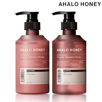 【AHALO HONEY】天使光蜂蜜水潤 洗髮精/潤髮乳450ml任選