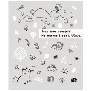 B&W HAPPY FUN多功能卡收集本