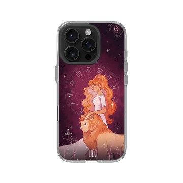 iPhone 16 Pro Clear Case（相機按鈕） 透明 - Ludmilacerafoce - 獅子座