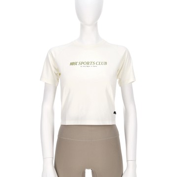 New Balance SDS涼感上衣 女 短袖上衣 NEF29632IV-F