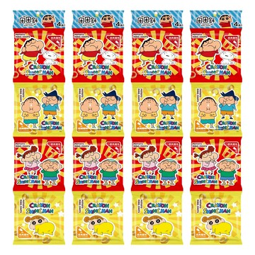 SUNFRIEND 蠟筆小新圈圈餅 四連  64g  4組