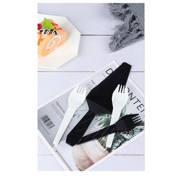 高質感蛋糕托盤餐具刀叉禮盒(5副50套組)